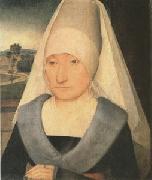 Hans Memling Portrait of an Old Woman (mk05) Spain oil painting reproduction